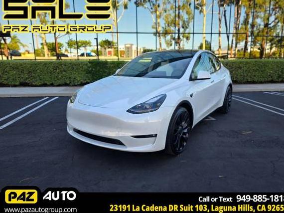 TESLA MODEL Y 2022 7SAYGDEF5NF484245 image